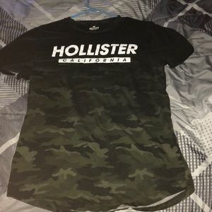 Hollister Adult Medium Camo Tee